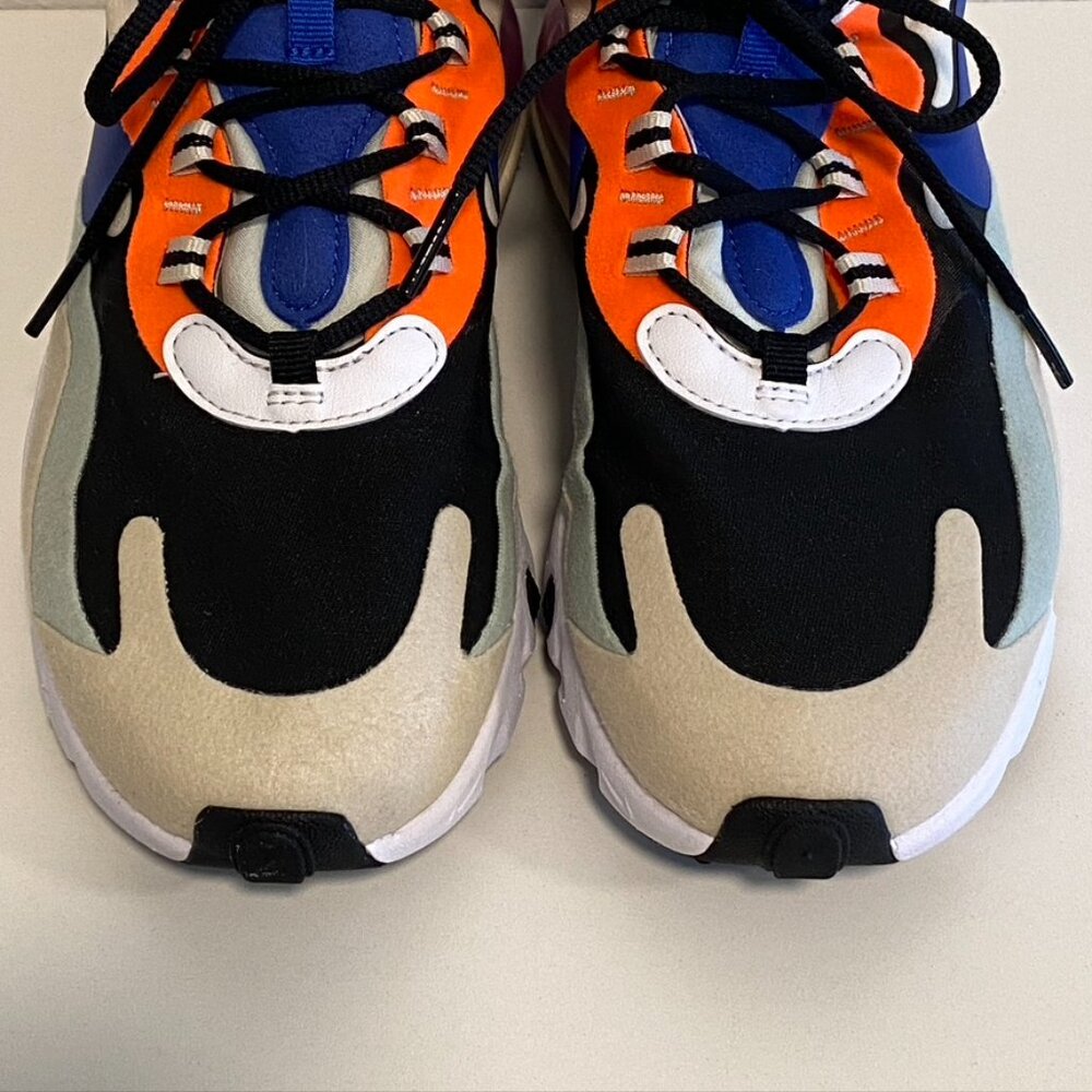 Nike Air Max 270 React Sneakers In Fossil Hyper B… - image 5